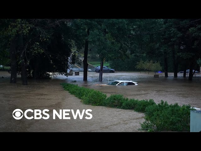 ⁣Videos show major flooding and damage in Georgia from Helene