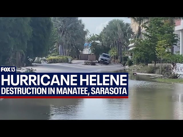 ⁣Hurricane Helene: Wake of destruction left behind