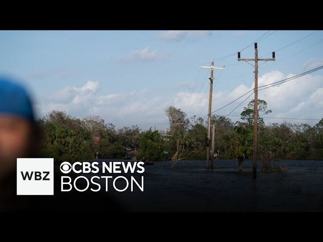 ⁣College student from Massachusetts witnesses destruction of Hurricane Helene in Florida