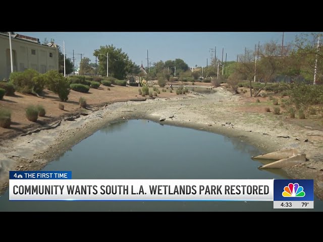 South Los Angeles community urging for Wetlands Park renovation