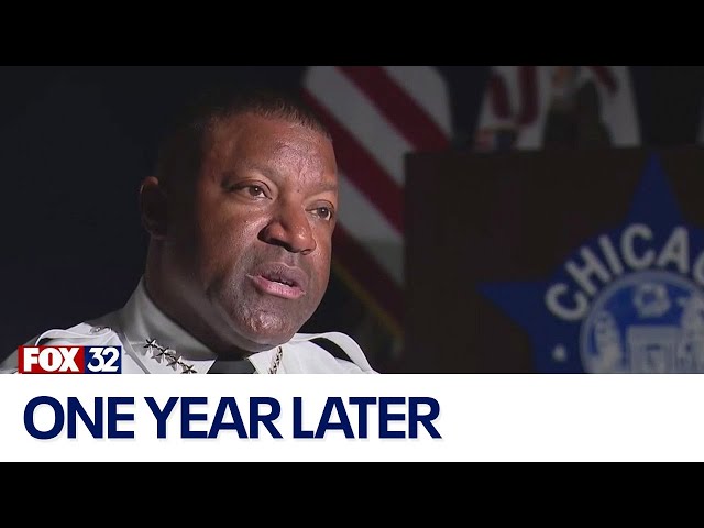 ⁣One year in: Chicago Police Superintendent Larry Snelling reflects on safety, officer morale