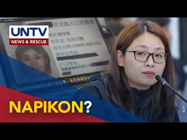 ⁣Alice Guo, tila napikon sa documentary tungkol sa Chinese spy