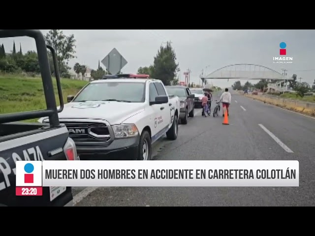 ⁣Dos muertos tras accidente sobre carretera a Colotlán | Noticias GDL con Rey Suárez