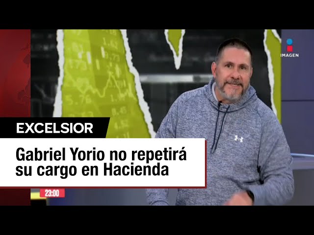 ⁣Gabriel Yorio no sigue con Sheinbaum; renuncia a subsecretaría de Hacienda