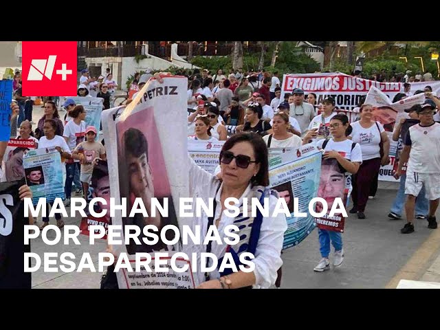 Marchan por desaparecidos en Mazatlán y continúan pérdidas por la violencia en Sinaloa - En Punto