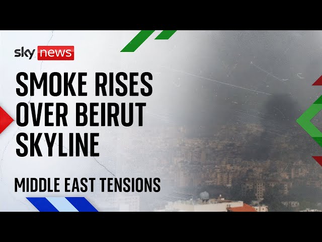 ⁣Middle East latest: Israel unleashes huge strikes on Beirut - it says Hezbollah leader is the target