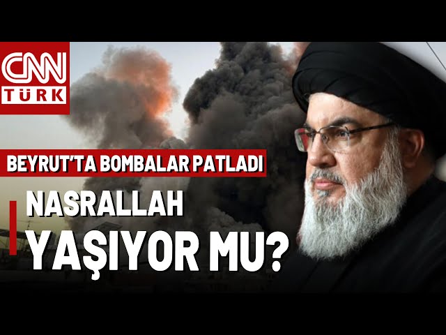 İsrail Hizbullah'ın Karargahını Vurdu! Hizbullah Kaynakları Açıkladı: "Nasrallah Yaşıyor&q