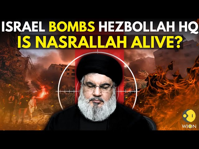 ⁣Israel Hezbollah LIVE: Israel Pounds Beirut, Hezbollah Chief Nasrallah Israel's Strike Target |