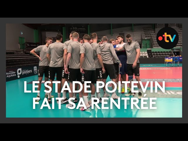 ⁣Volley : le Stade Poitevin fait sa rentrée et sa Révolution