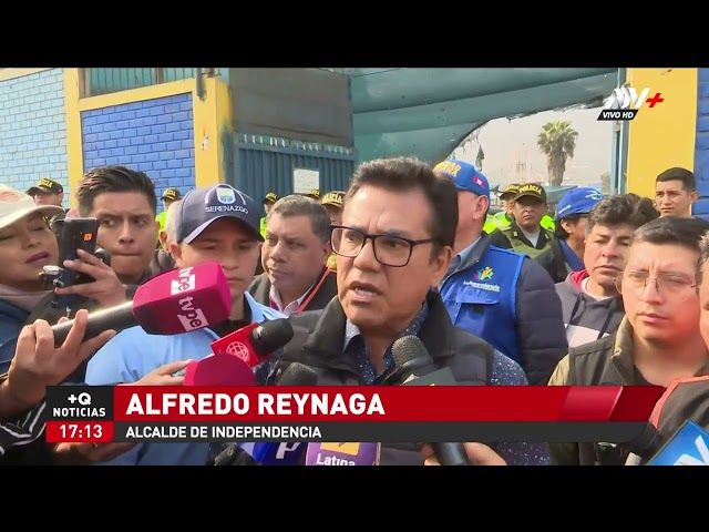 ⁣Alcalde de Independencia sobre buses quemados: "No podemos descartar un atentado"