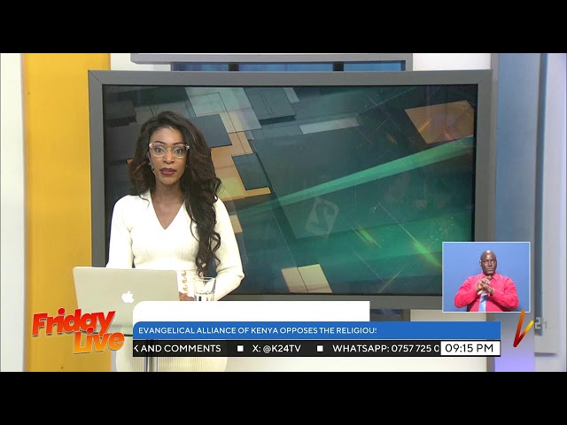 ⁣K24 TV LIVE| Today's top stories on #FridayLive