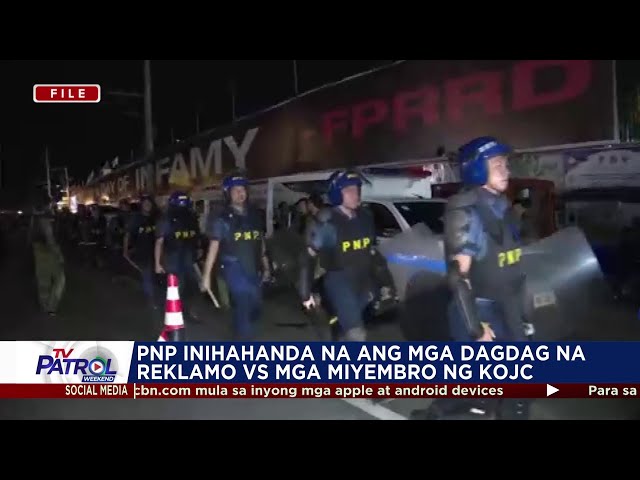 ⁣Mga kaso vs miyembro ng KOJC, madadagdagan