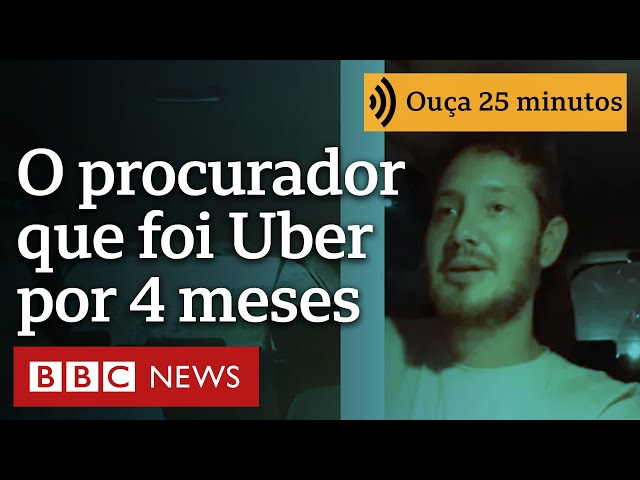 ⁣O procurador que foi Uber por 4 meses em Salvador: 'Não tive sensação de ser meu próprio chefe&