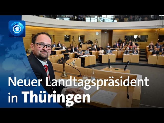 ⁣CDU-Politiker König neuer Landtagspräsident in Thüringen