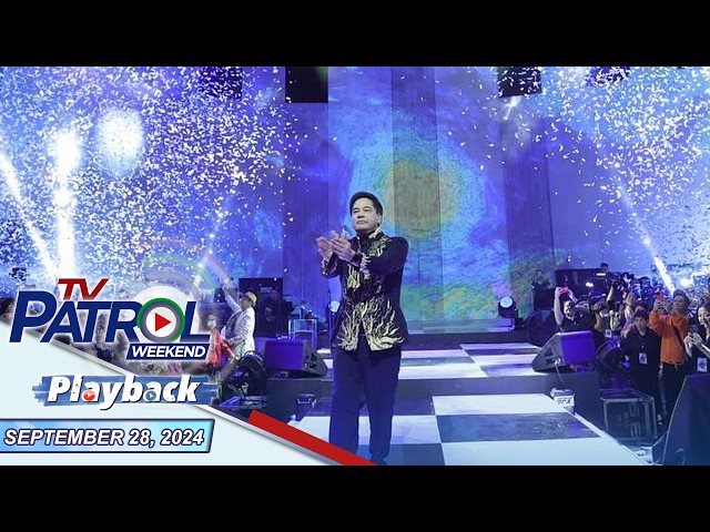 ⁣TV Patrol Weekend Playback | September 28, 2024