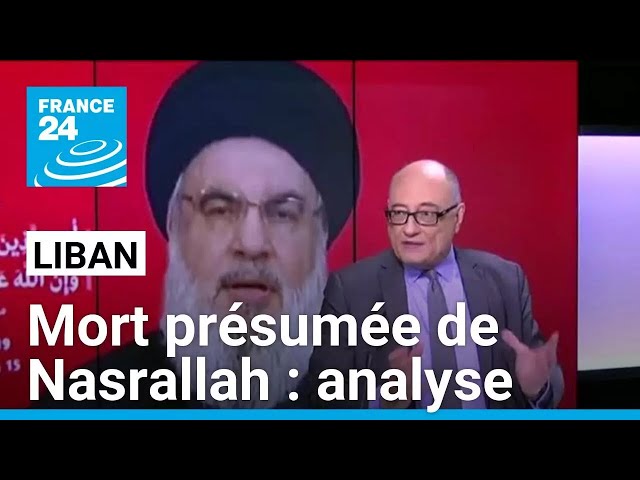 ⁣L'armée israélienne dit avoir tué Hassan Nasrallah, le chef du Hezbollah : analyse • FRANCE 24