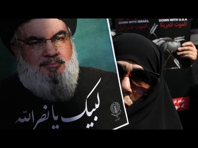 ⁣Israel says it's killed Hezbollah leader Hassan Nasrallah in an airstrike on Beirut