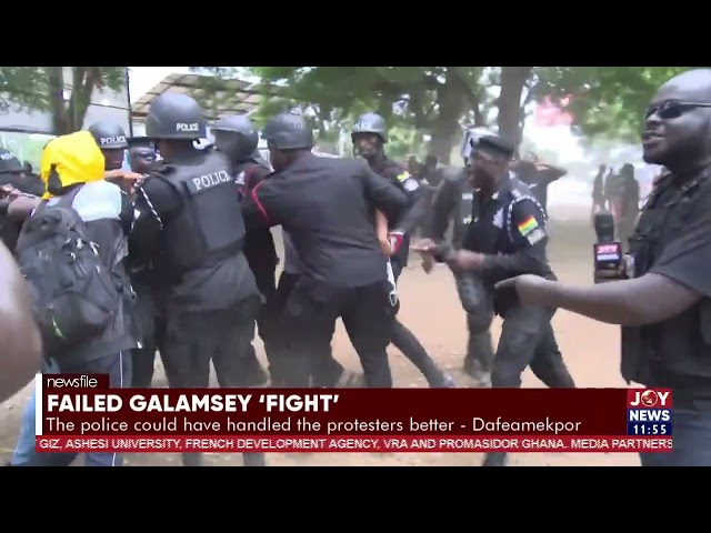 ⁣Gary Nimako on Stop Galamsey Demonstration by Democracy Hub