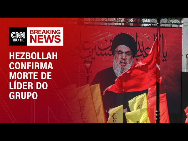 ⁣Hezbollah confirma morte de líder do grupo