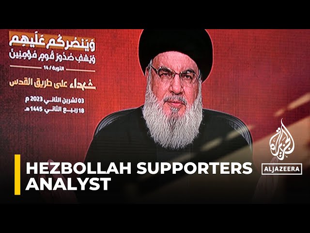 ⁣‘Extremely hard for resistance supporters to accept Nasrallah assassination’