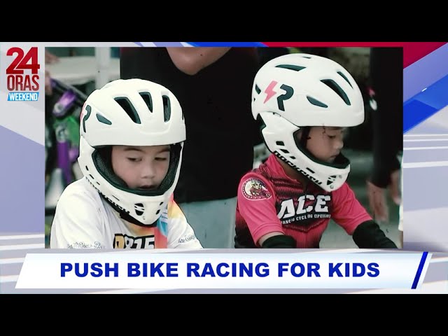 ⁣Push biking, bagong sports na kinagigiliwan ng mga bata