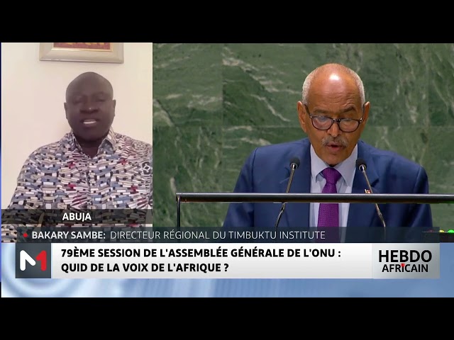 ⁣#LHebdoAfricain / AG de l'ONU, quid de la voix de l'Afrique avec Bakary Sambe du Timbuktu 