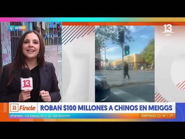 Roban $100 millones a comerciantes chinos en Meiggs