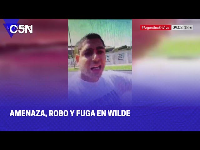 ⁣AMENAZA, ROBO y FUGA en WILDE