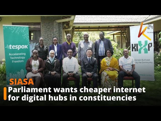 ⁣Parliament wants cheaper internet for digital hubs in constituencies