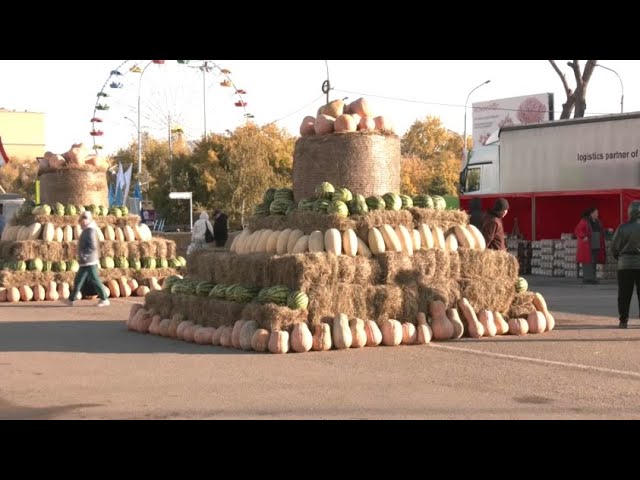 ⁣Ярмарка с участием таджикских аграриев прошла в Кокшетау