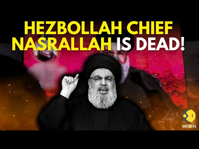 ⁣Israel Lebanon LIVE: Israeli Army announces killing of Hezbollah chief Hassan Nasrallah