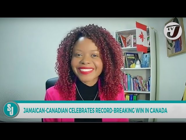 ⁣Jamaican-Canadian Celebrates Record-Breakinng win in Canada | TVJ Smile Jamaica