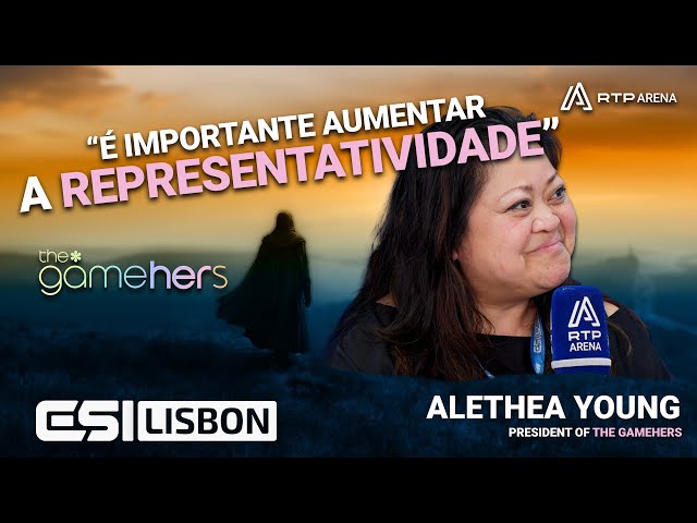 ⁣"O número de mulheres a trabalhar na área tem aumentado" - Alethea Young, the gameHERS #ES