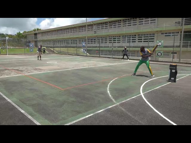 ⁣Cage cricket launched in Barbados