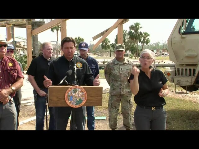 ⁣WATCH LIVE: Governor DeSantis Helene update