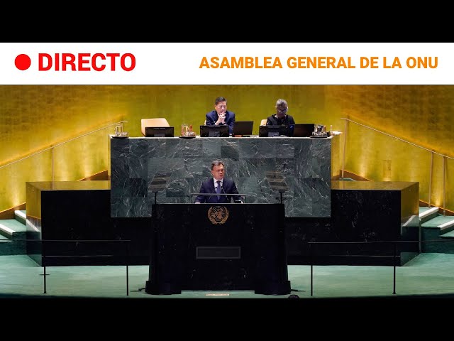 ⁣ONU  EN DIRECTO: QUINTA SESIÓN de la ASAMBLEA GENERAL en la semana de ALTO NIVEL | RTVE Noticias