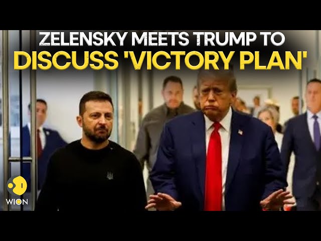 ⁣Zelenskyy Discusses 'Victory Plan' With Donald Trump, Trump Calls for Ending Russia-Ukrain