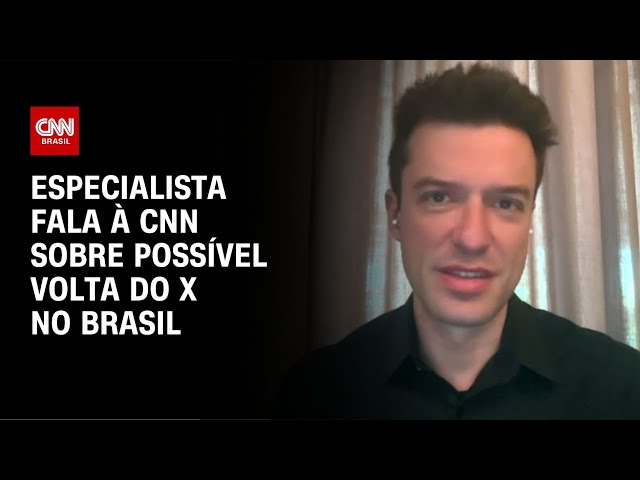 ⁣Especialista fala sobre possível volta do X no Brasil | AGORA CNN