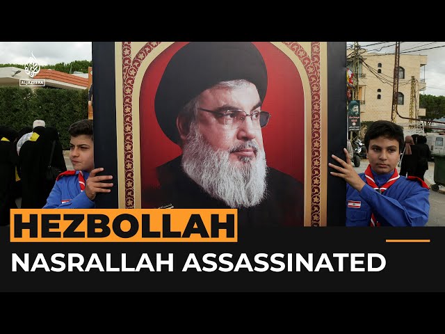 ⁣Who was Hassan Nasrallah? | Al Jazeera Newsfeed