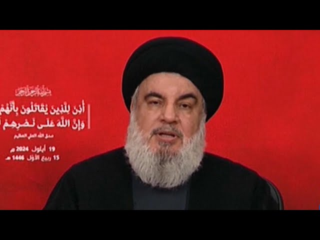 ⁣Hezbollah confirms death of leader Hassan Nasrallah