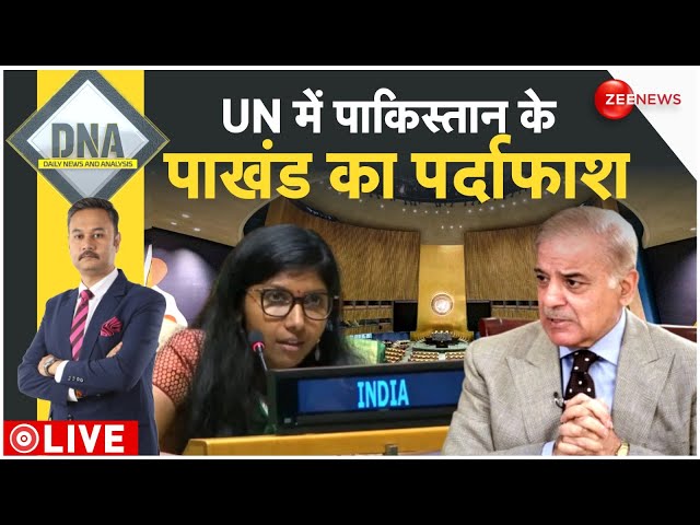 ⁣DNA LIVE: UN में पाकिस्तान के पाखंड का पर्दाफाश | Pakistan in UN | Israel Hezbollah War | Somnath