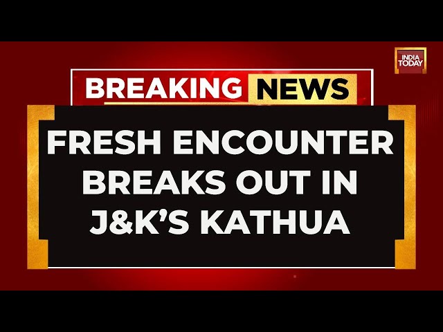 ⁣J&K Kathua Encounter: Fresh Encounter Breaks Out In Kathua, Area Cordoned Off, Security Beefed U