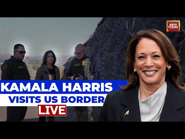 ⁣LIVE: Vice President Kamala Harris Travels To US Southern Border | US Elections | US Immigration