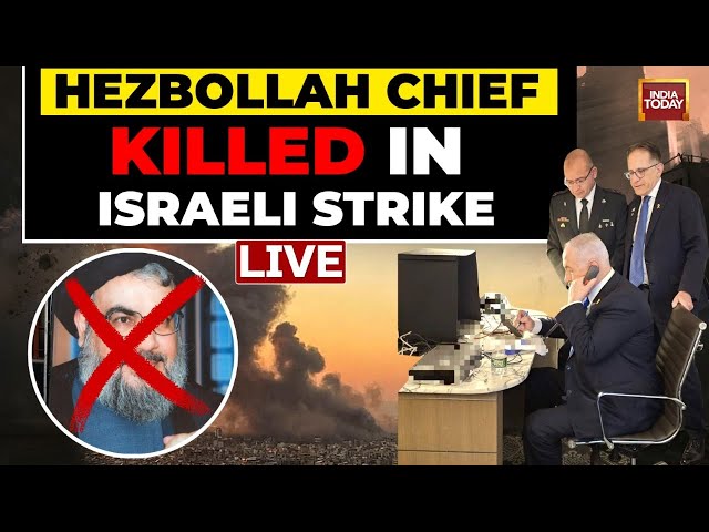 ⁣LIVE: Hassan Nasrallah Dead | Hezbollah Confirms Chief Hassan Nasrallah Death | Israel-Hezbollah War