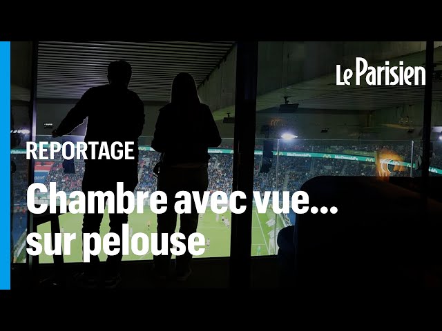 ⁣On a assisté au match PSG-Rennes depuis la suite hyper luxe du Parc des Princes