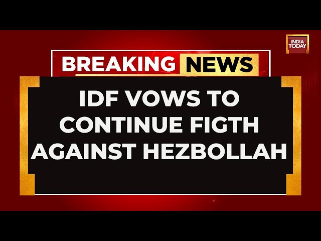 ⁣Israel-Hezbollah War: Israeli Troops On Peak Alert As IDF Vows To Continue Fight Against Hezbollah