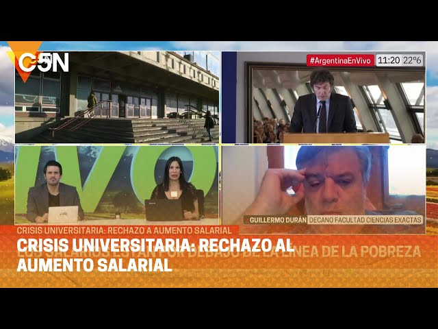 ⁣CRISIS UNIVERSITARIA: RECHAZO al AUMENTO SALARIAL