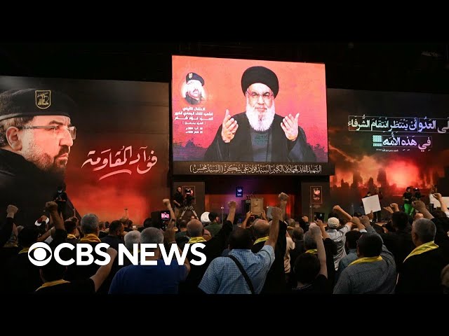 ⁣Hezbollah leader Hassan Nasrallah killed in Israeli airstrike on Beirut