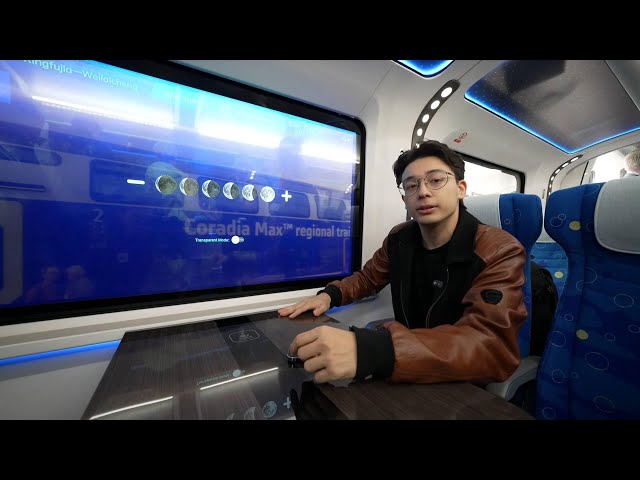 ⁣A glimpse of hydrogen-powered train from China at InnoTrans in Berlin