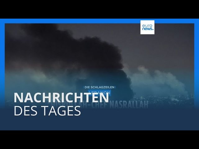 ⁣Nachrichten des Tages | 28. September - Abendausgabe